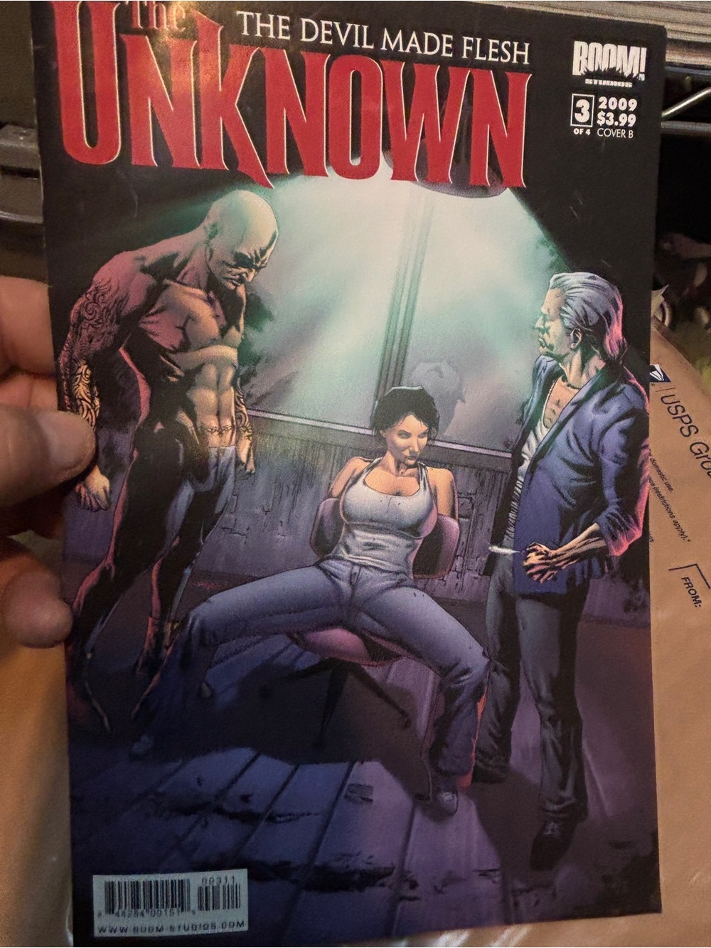 Boom ! Studio The Unknown The Devil made Flesh Comic book ( Issue #3)